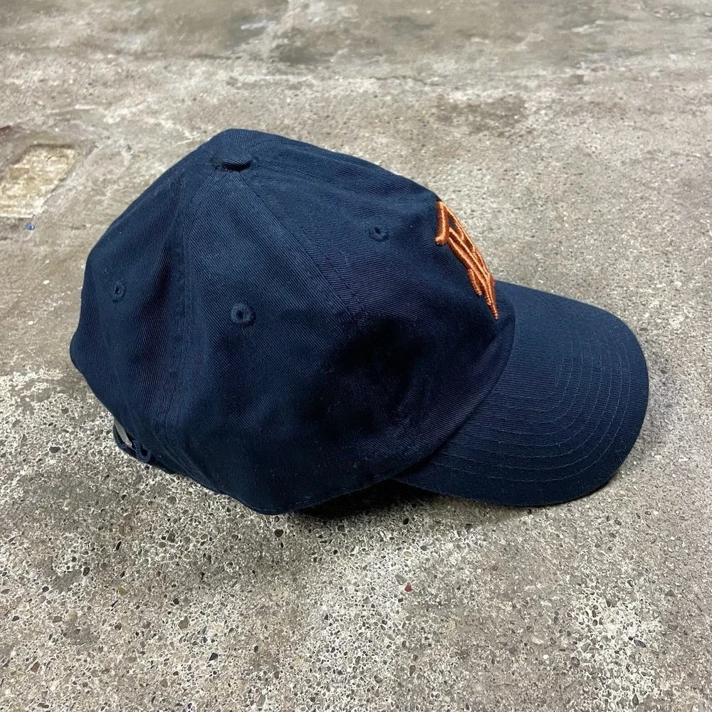 Fan Favorite Detroit Tigers Cap Strap Back Adjustable Blue MLB Baseball Logo